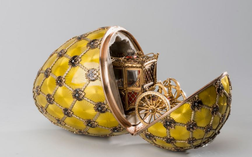 Dünyanın en değerli yumurtaları Faberge'ler, Londra’da sergilenmeye başlandı