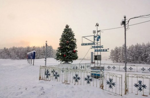 Rusya'nın Oymyakon kentinde hava sıcaklığı eksi 60 derece