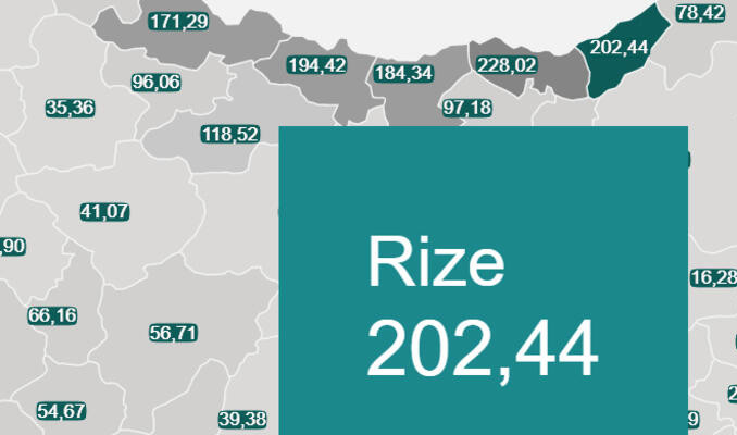 En çok ve en az vaka görülen şehirler açıklandı! 