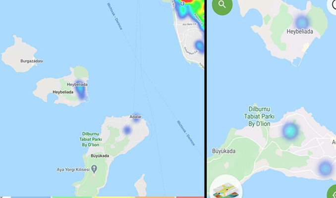 İstanbul koronavirüs haritası güncellendi