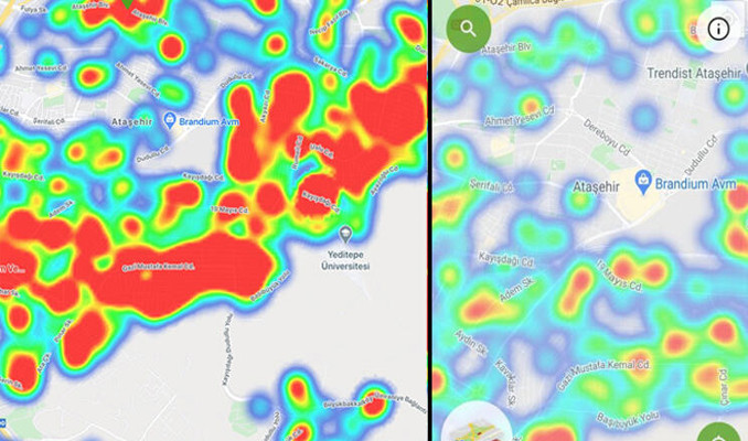 İstanbul koronavirüs haritası güncellendi