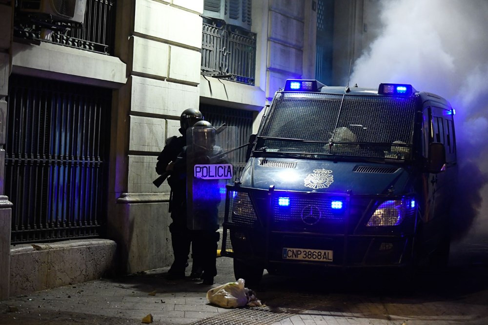 İspanya’da rapçi Hasel protestoları 6. gününü doldurdu