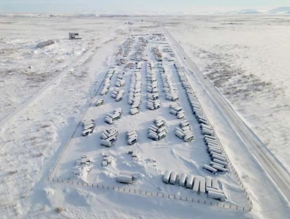 Buz ve karlarla kaplı hayalet şehir; Vorkuta