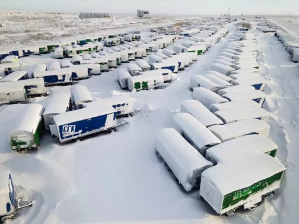 Buz ve karlarla kaplı hayalet şehir; Vorkuta