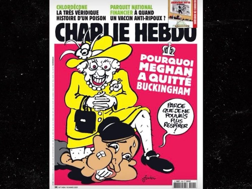 Charlie Hebdo’nun Meghan Markle karikatürü tartışma yarattı