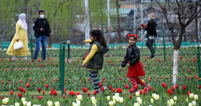 Asya’nın en büyük lale bahçesi açıldı