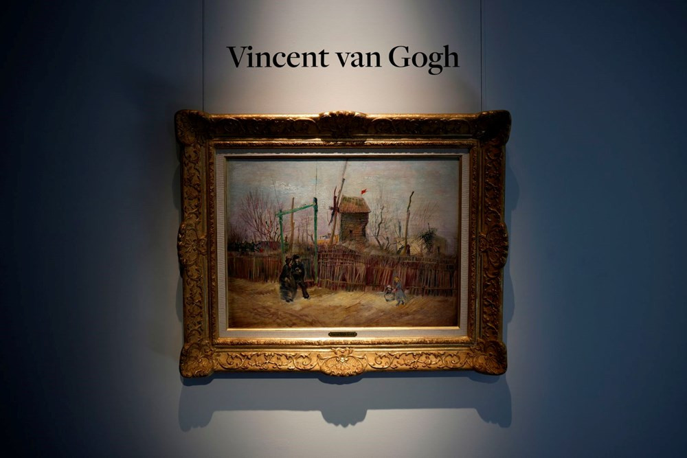 Van Gogh’un Montmartre'deki Sokak Manzarası 13 milyon 91 bin euroya satıldı