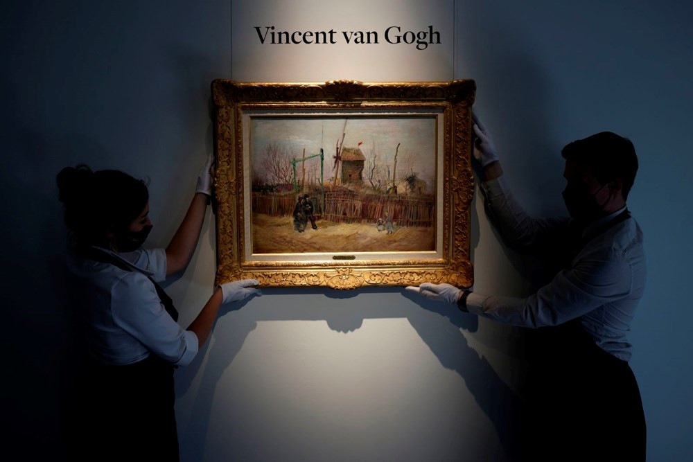 Van Gogh’un Montmartre'deki Sokak Manzarası 13 milyon 91 bin euroya satıldı