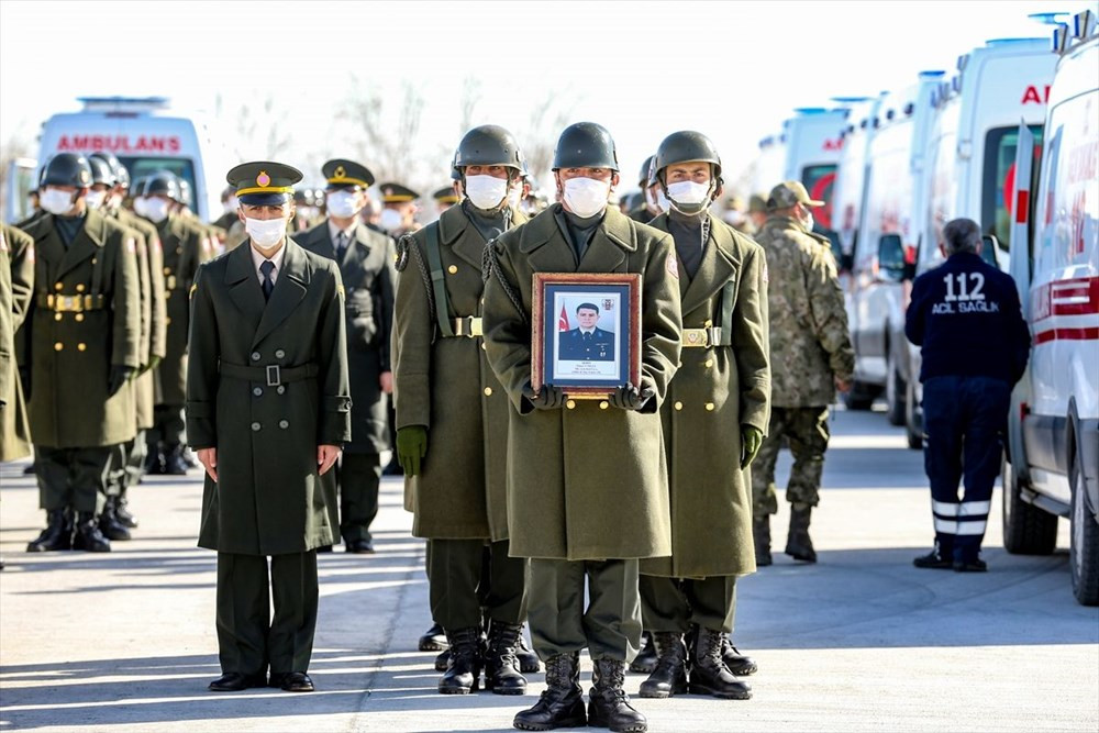 11 şehit Elazığ'dan törenle uğurlandı