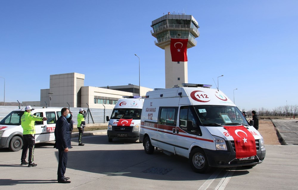 11 şehit Elazığ'dan törenle uğurlandı