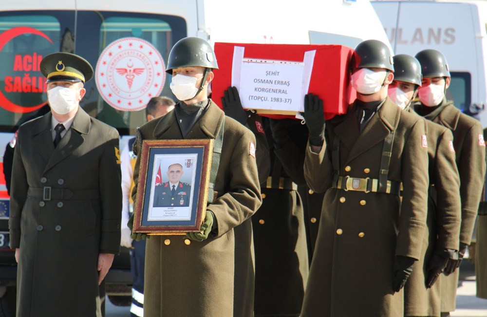 11 şehit Elazığ'dan törenle uğurlandı