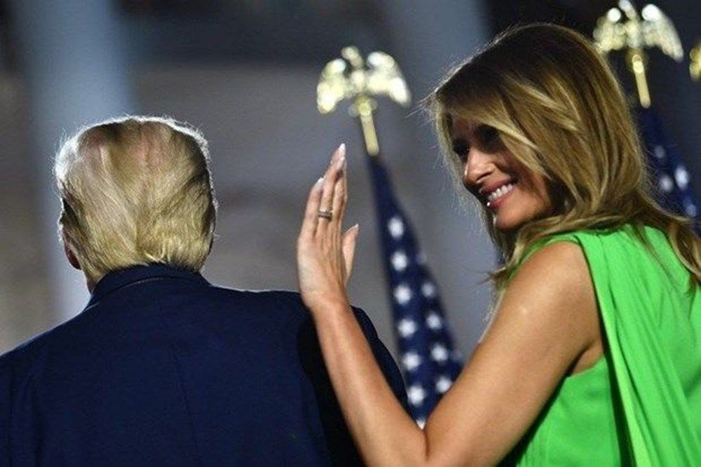 Melania Trump boşanma iddiaları sonrası sessizliğini bozdu