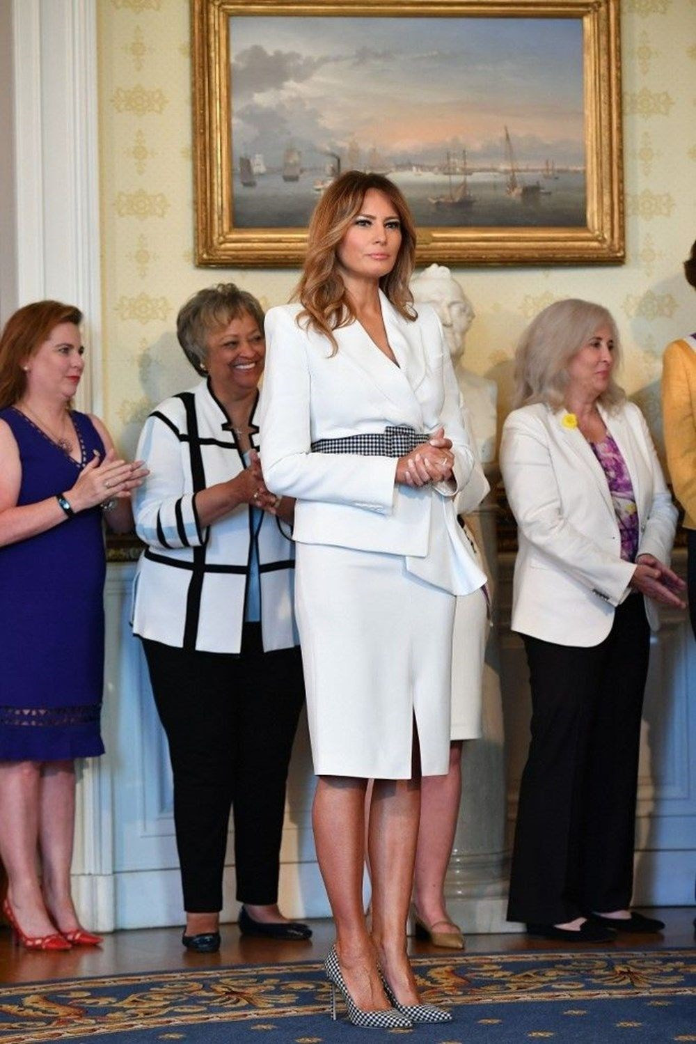 Melania Trump boşanma iddiaları sonrası sessizliğini bozdu