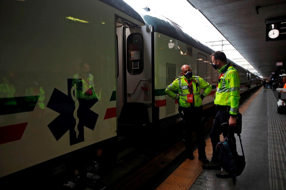 İtalya'da Kovid-19 treni projesi tanıtıldı