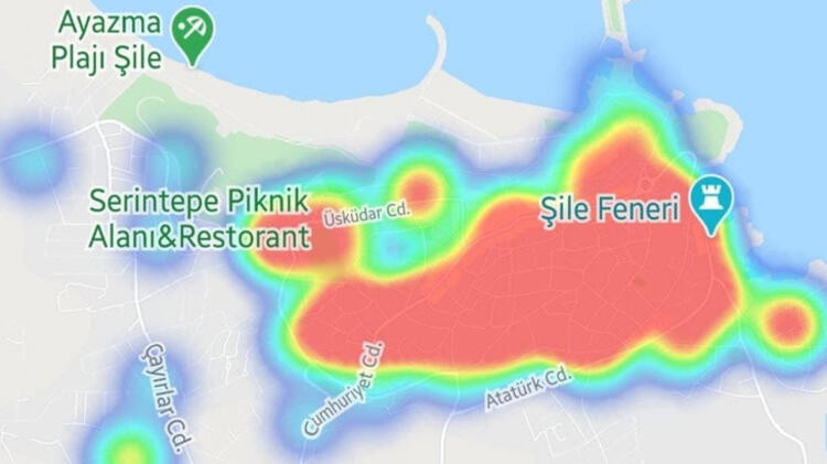 İstanbul'da ilçe ilçe son durum! Sokaklar kıpkırmızı