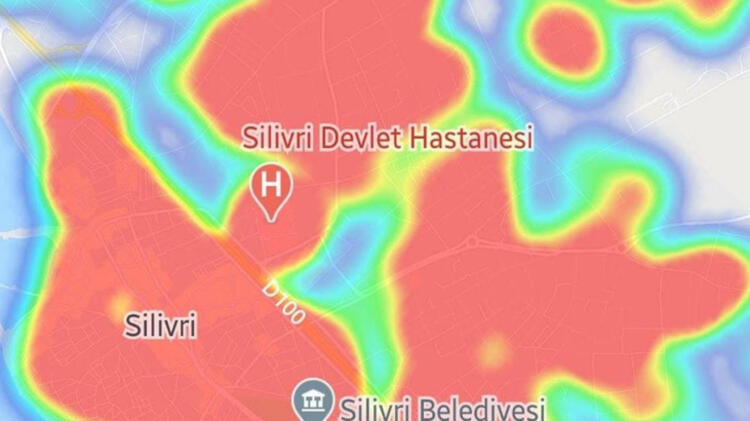 İstanbul'da ilçe ilçe son durum! Sokaklar kıpkırmızı