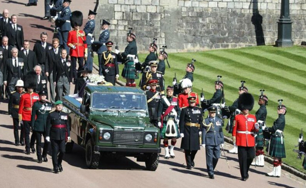 İngiltere Kraliçesi 2. Elizabeth'in eşi Prens Philip'in cenaze töreni