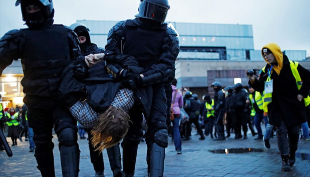 Rusya’da 'Navalny' protestoları: Çok sayıda gözaltı