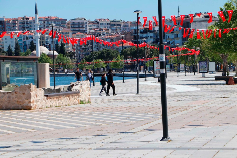 Çanakkale'de sahiller ve parklar 1 Haziran'a kadar kapalı