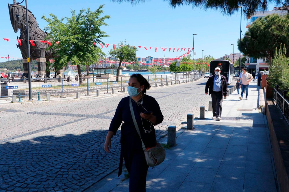 Çanakkale'de sahiller ve parklar 1 Haziran'a kadar kapalı