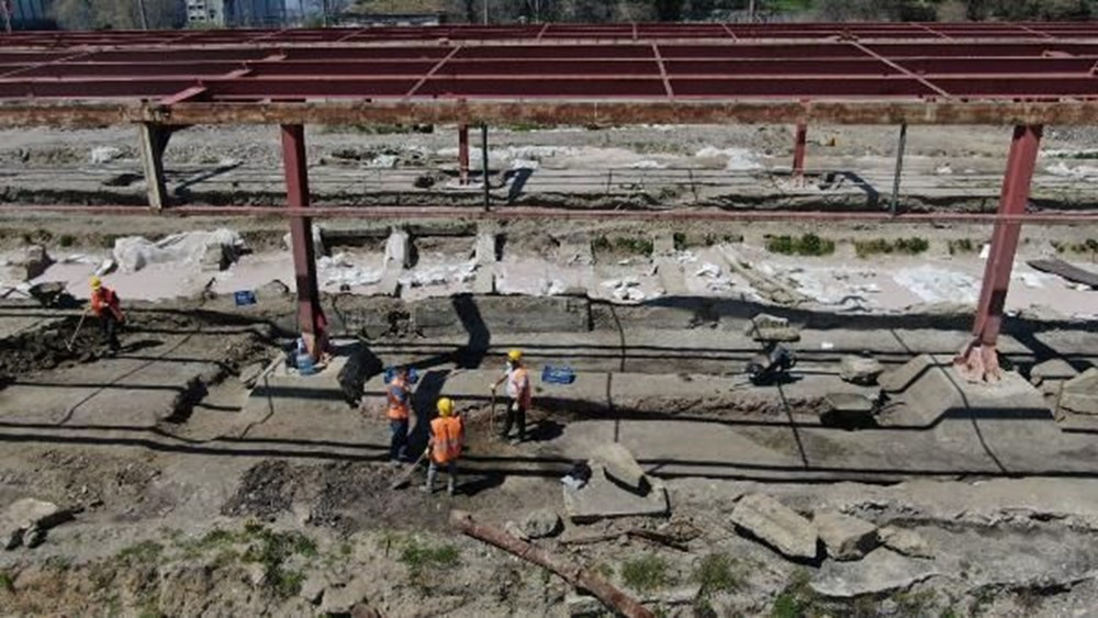 Haydarpaşa Garı'ndaki kazılarda yeni bulgular