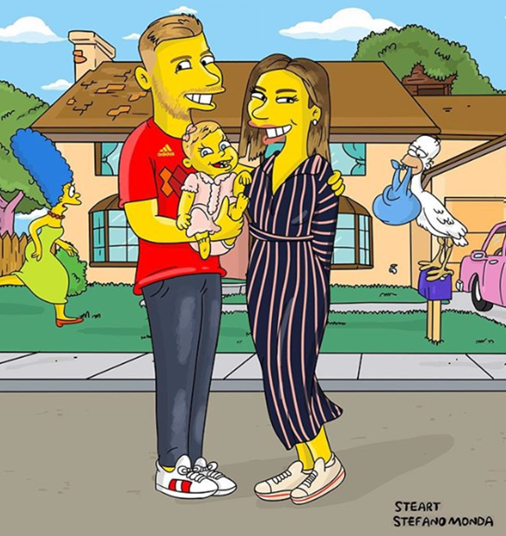 Burak Yılmaz'ın Simpsons karakteri