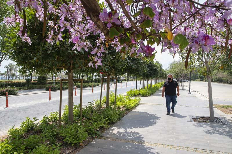 Tam kapanmada denizin keyfini turistler çıkardı!