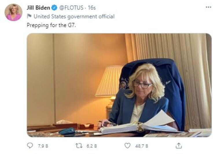 jill Biden'ın paylaşımı tartışmanın fitilini ateşledi