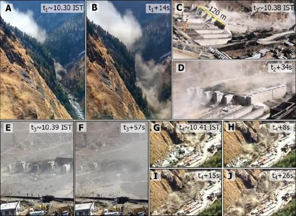 Hindistan'da buzul felaketi! 15 atom bombası gücünde