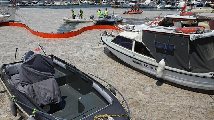 Çanakkale Boğazı'nın Ege çıkışında müsilaj görüldü