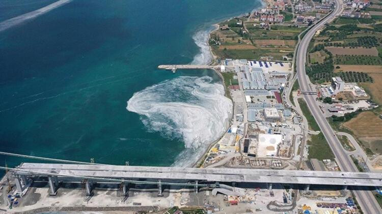 Çanakkale Boğazı'nın Ege çıkışında müsilaj görüldü