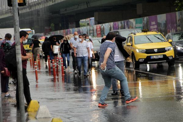 İstanbul'da yağmur etkili oldu