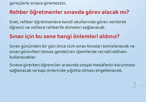 MEB, LGS'ye ilişkin merak edilen soruları yanıtladı