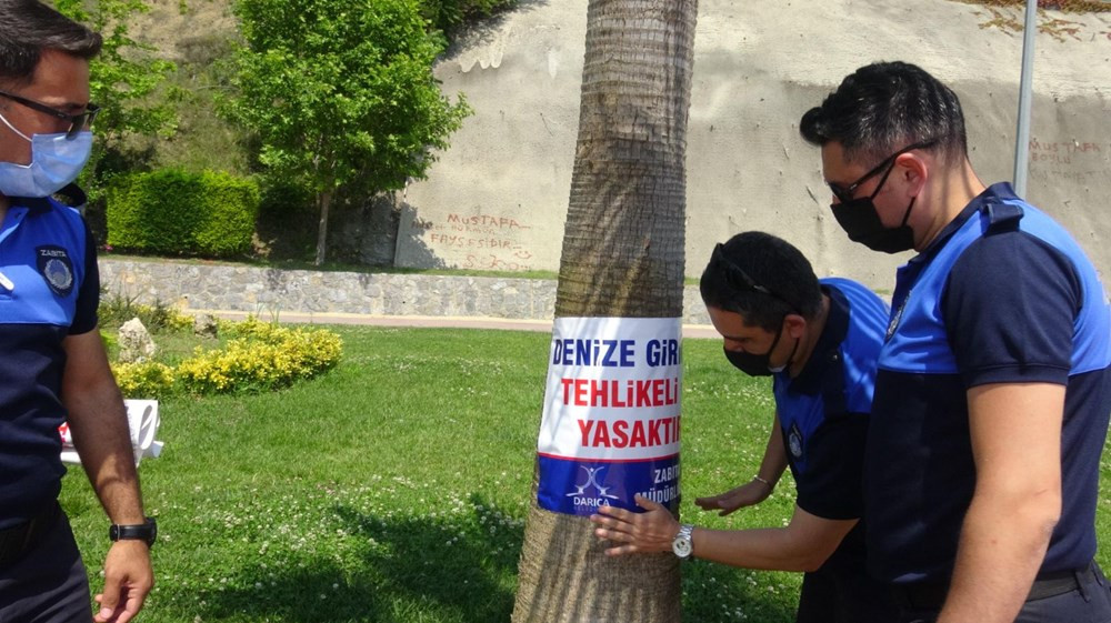 Darıca ve Şarköy'de denize girmeyin uyarısı