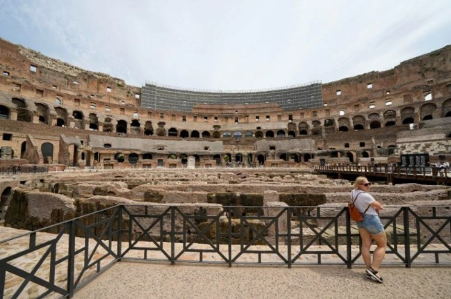 Roma’daki Kolezyum’un yeraltı tünelleri ilk kez ziyarete açılıyor