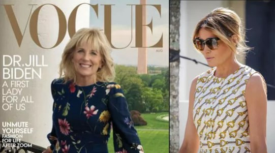 Jill Biden'in, Melania Trump'a karşı 'dergi kapağı' zaferi