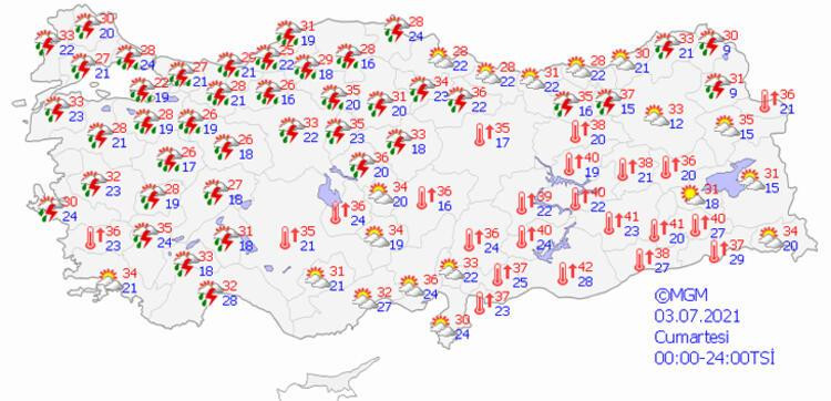 Meteoroloji uyardı! Haftasonu plan yapacaklar dikkat