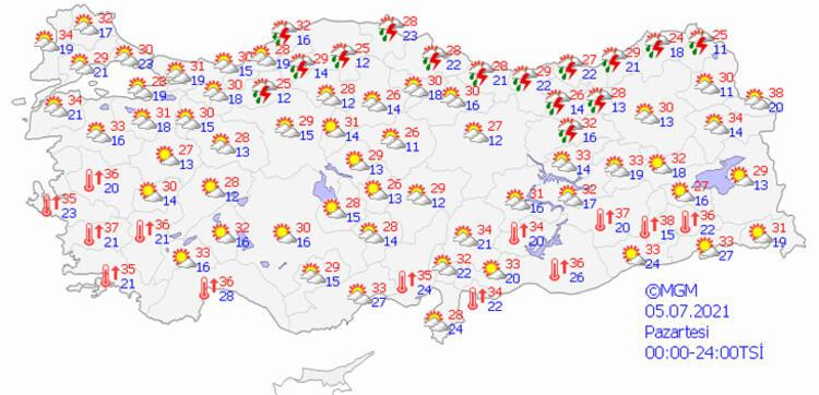 Meteoroloji uyardı! Haftasonu plan yapacaklar dikkat