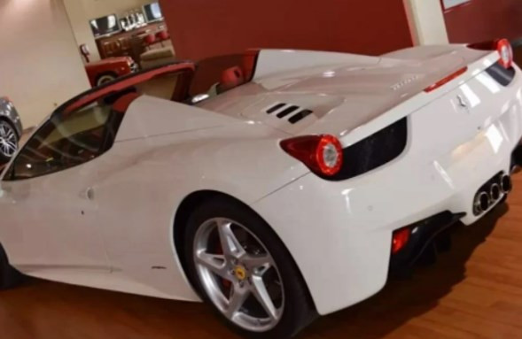 'Tosuncuk'un başını yakan Ferrari’nin görüntüleri ortaya çıktı