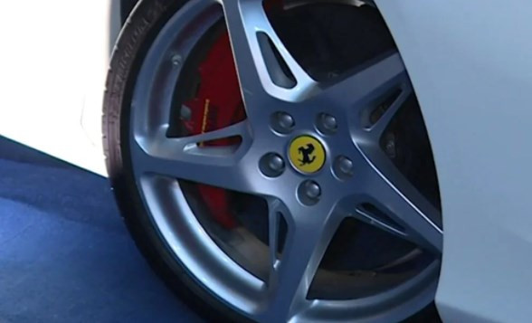 'Tosuncuk'un başını yakan Ferrari’nin görüntüleri ortaya çıktı