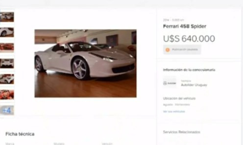 'Tosuncuk'un başını yakan Ferrari’nin görüntüleri ortaya çıktı