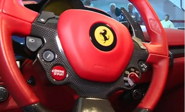 'Tosuncuk'un başını yakan Ferrari’nin görüntüleri ortaya çıktı