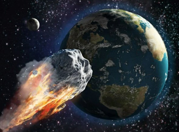 Dünya, şehir büyüklüğündeki onlarca asteroit tarafından bombalandı