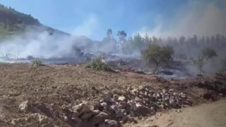 3 uçak, 21 helikopter... Mersin'de orman yangını!