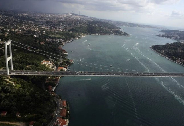 İstanbul'da helikopterli trafik denetimi