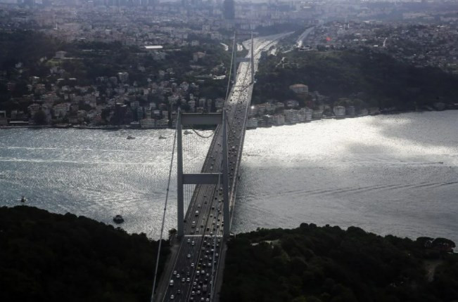 İstanbul'da helikopterli trafik denetimi