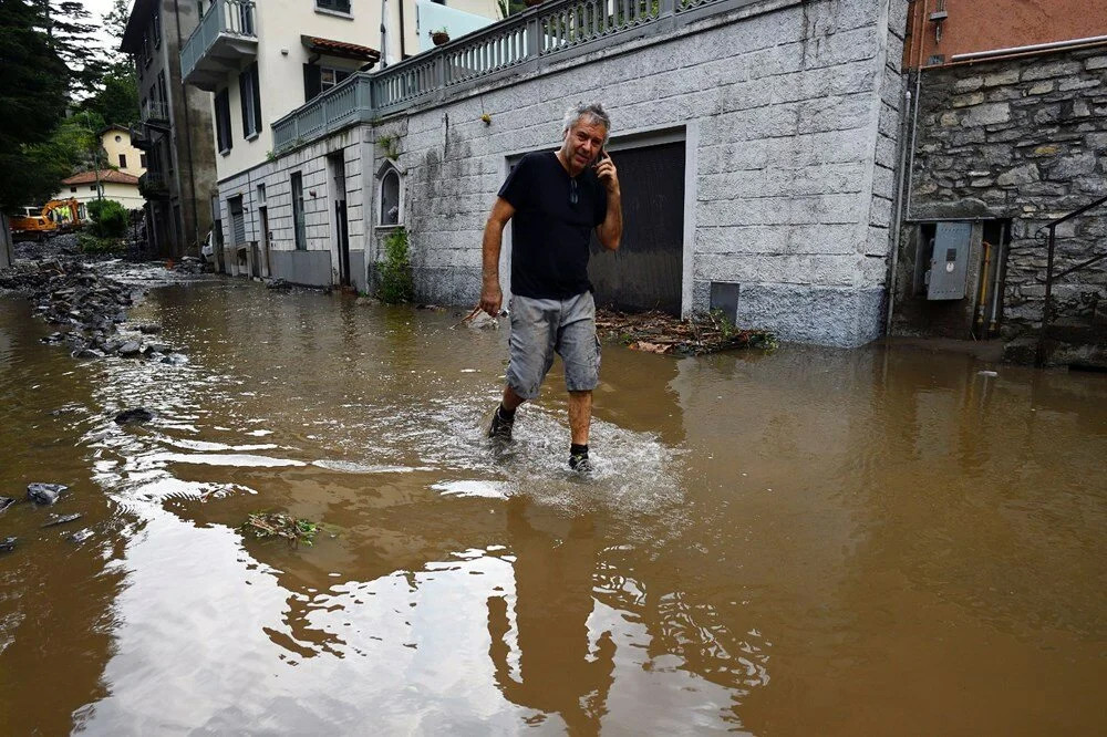 Avrupa'da sel felaketi! Bu kez İtalya...