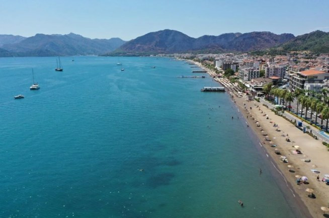 Yangınların ardından Marmaris'te hareketlilik yeniden başladı