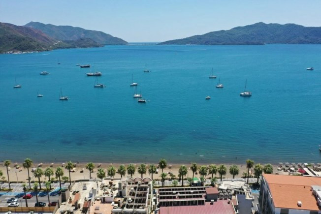 Yangınların ardından Marmaris'te hareketlilik yeniden başladı