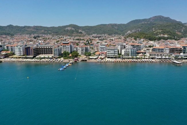 Yangınların ardından Marmaris'te hareketlilik yeniden başladı